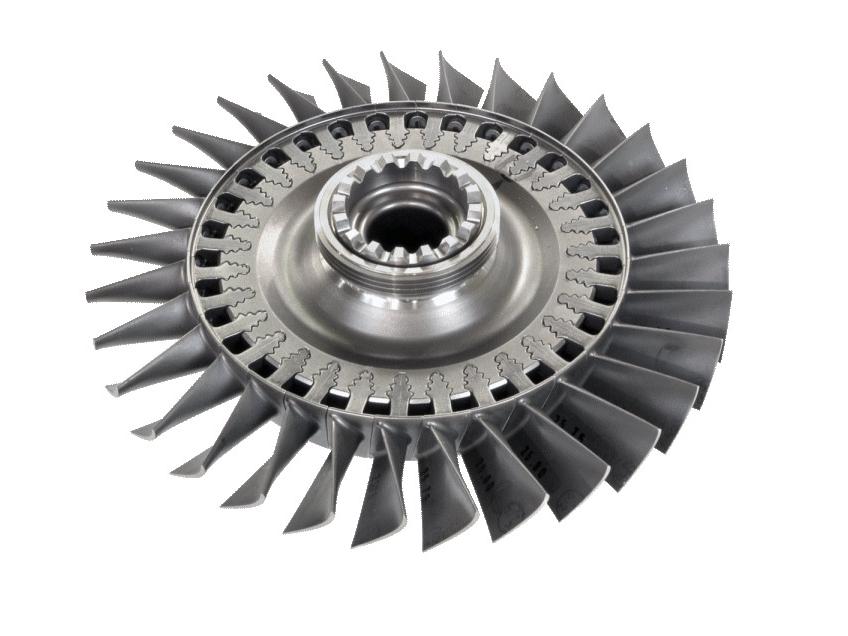 Turning Inconel 718 turbine discs in aerospace