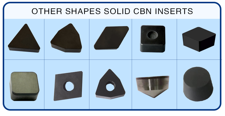 pcbn Brazing inserts TPGN160308 PCD insert TPGN160308 The workpiece material : Hardened steel alumin(图3)